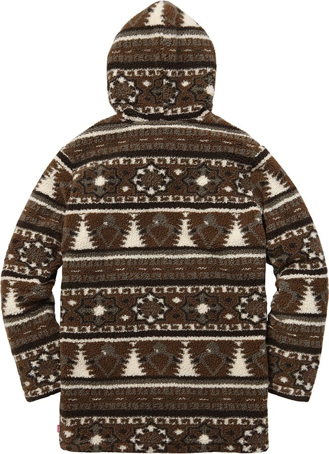 Sherpa Fleece Toggle Jacket view 6